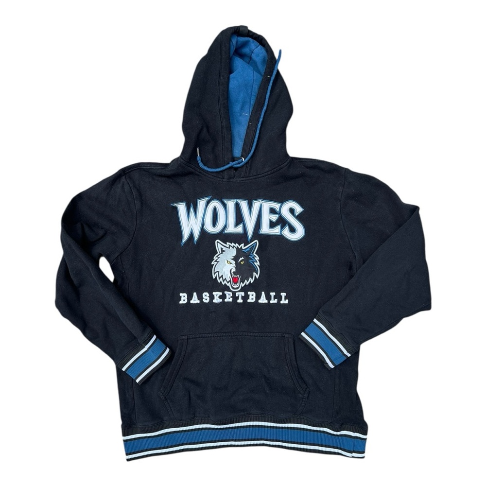 Unk Wolves Basketball Hoodie - Black and Blue